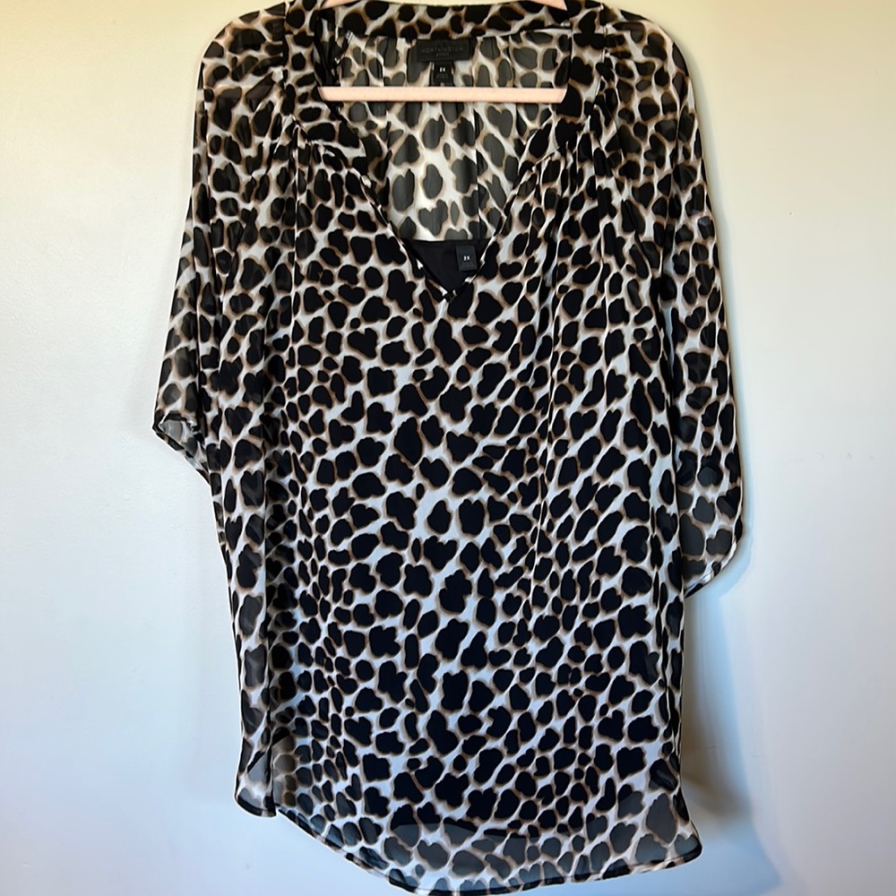 Worthington 2 piece blouse set